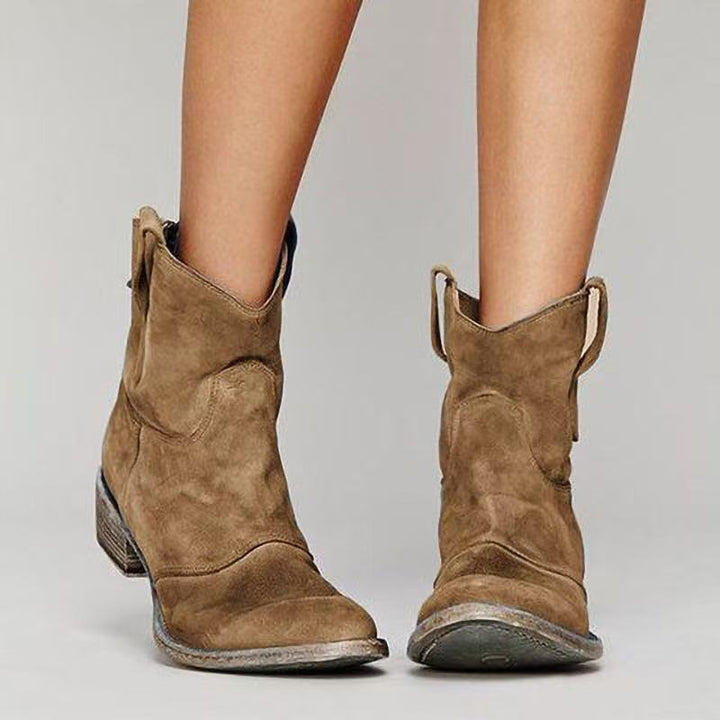 Harper - Suede Ankle Boots