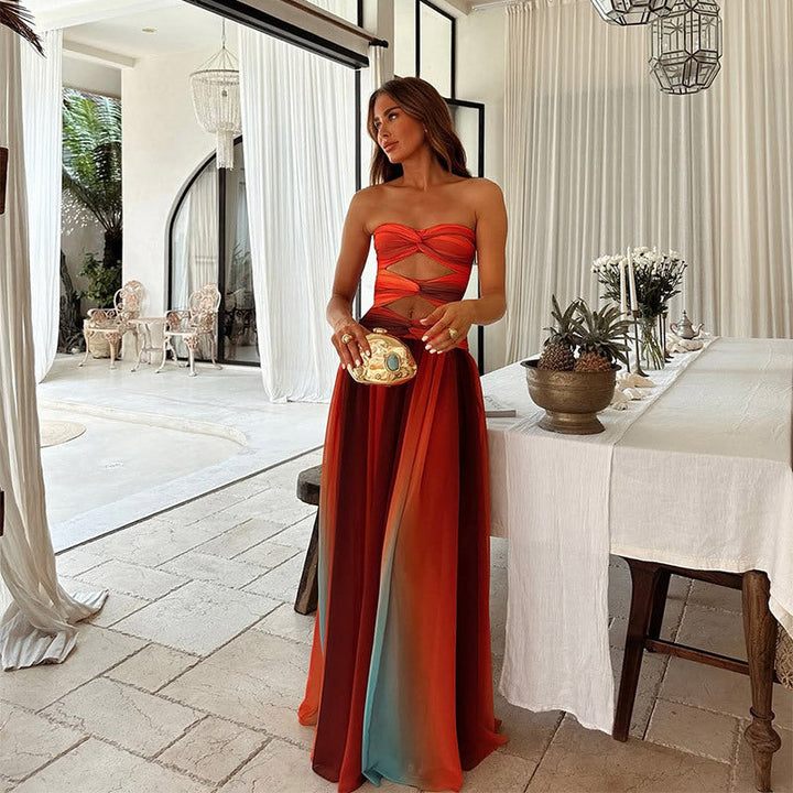 Laney - Strapless Maxi Dress