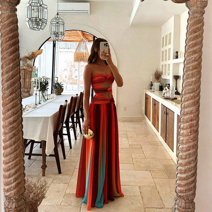 Khloe | Strapless Maxi Dress