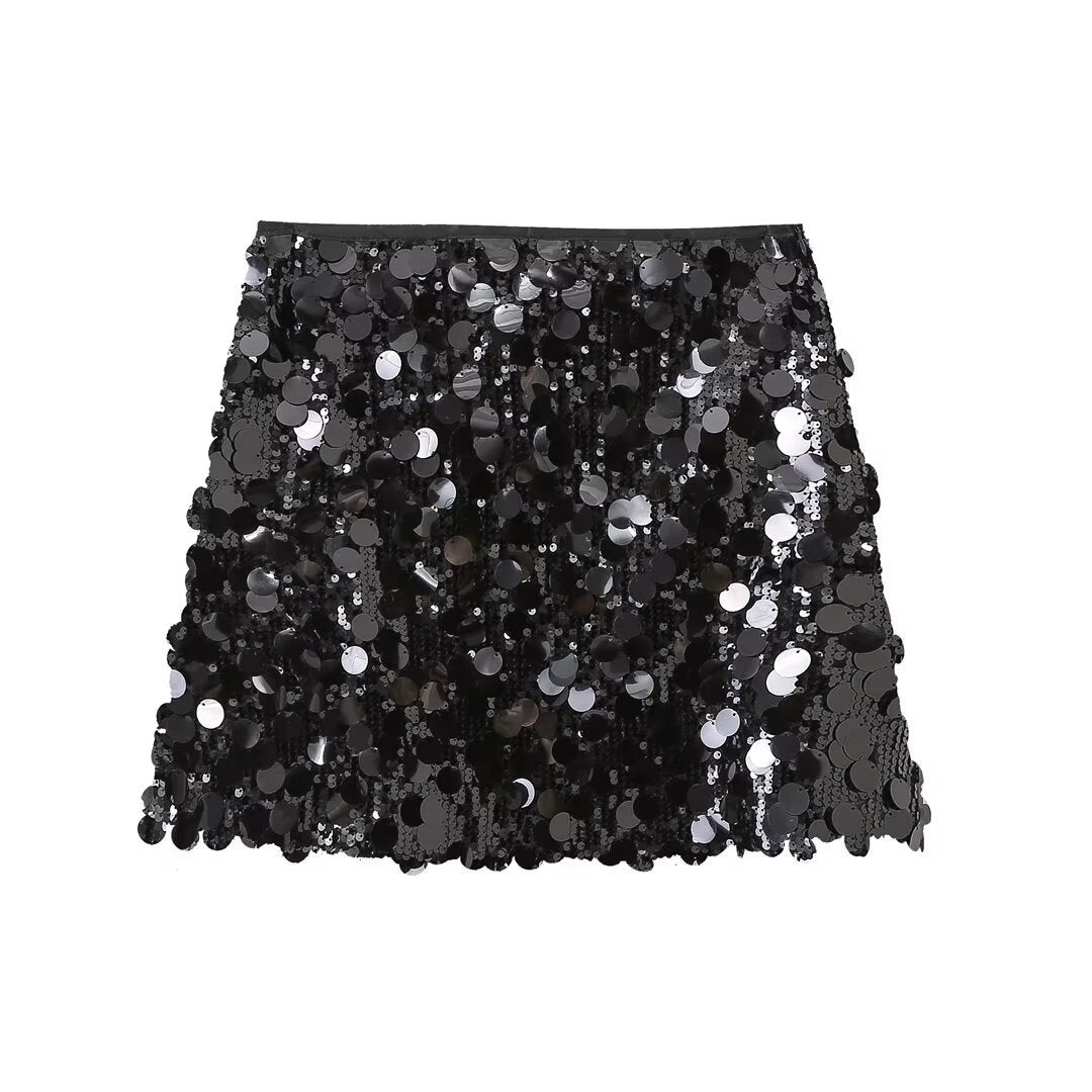 Laura | Sparkling Sequin Skirt