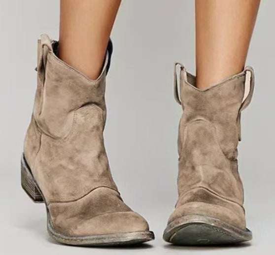 Harper - Suede Ankle Boots