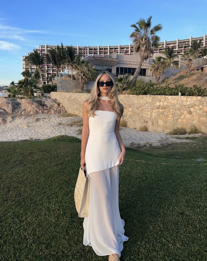 Selissea - Asymmetrical Maxi Dress