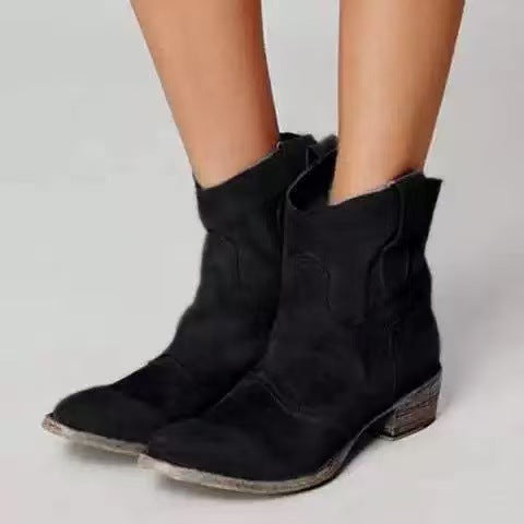 Harper - Suede Ankle Boots