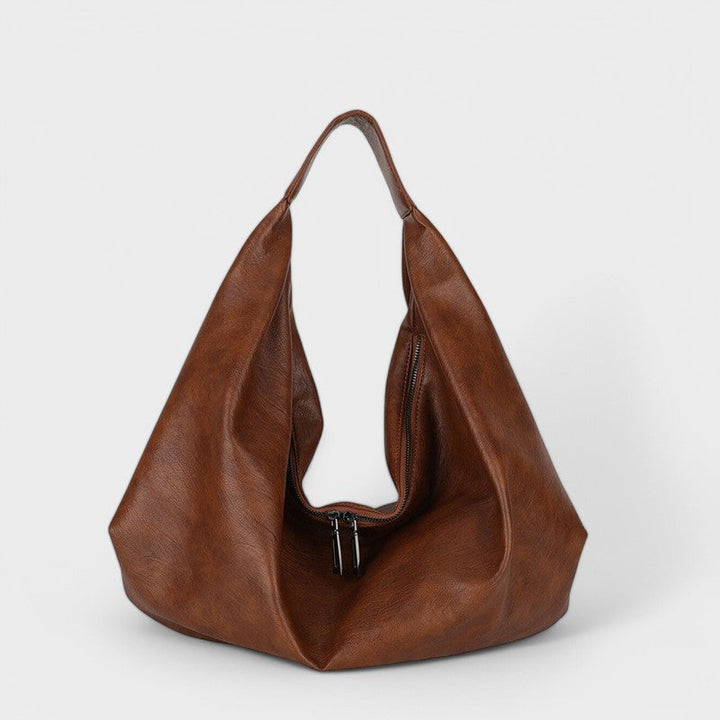 Merris - Spacious Triangle Hobo Bag
