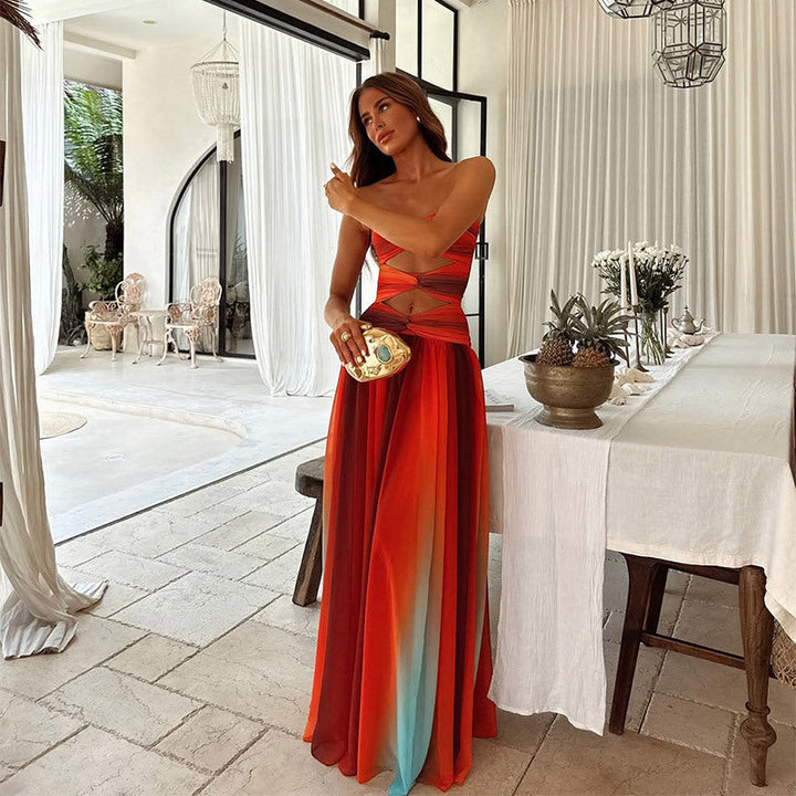 Khloe | Strapless Maxi Dress