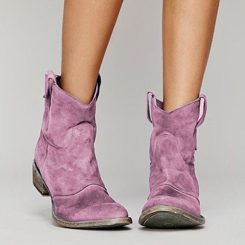 Harper - Suede Ankle Boots