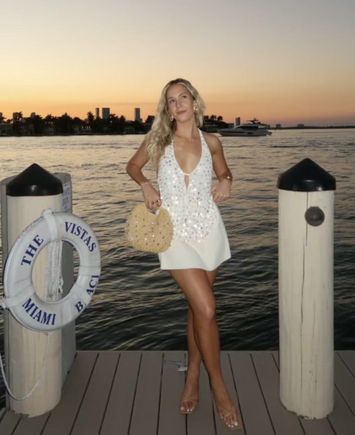 Mckinley | Sleeveless Neck Halter Top