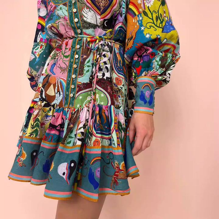 HAILEY | Bohemian Short Dress