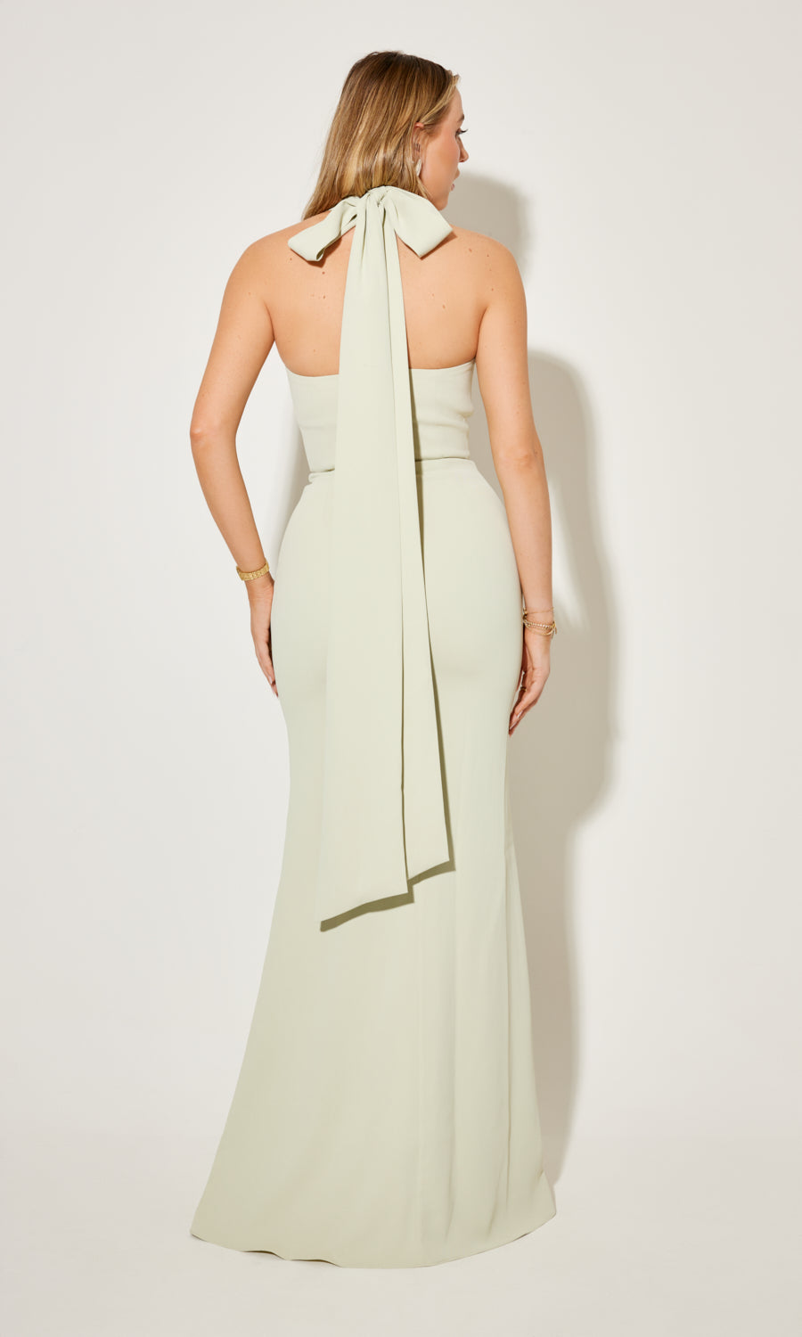 Elsie - Modern Muse Halter Dress