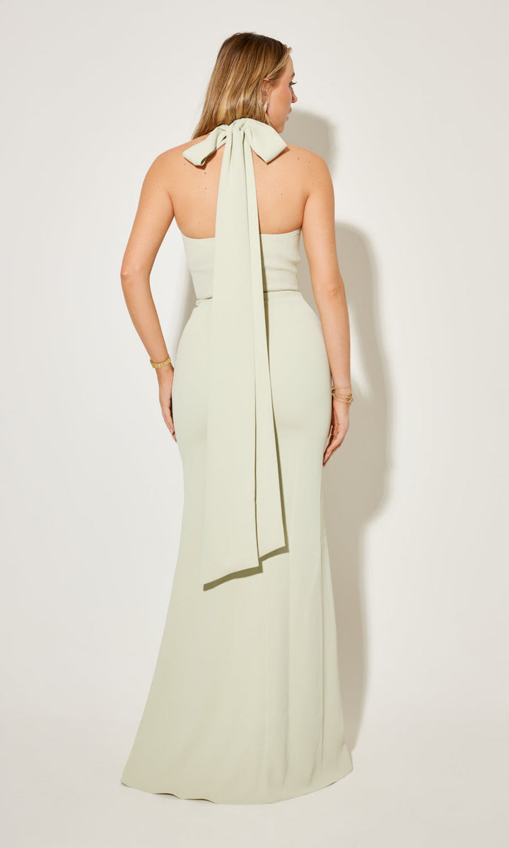 Elsie - Modern Muse Halter Dress