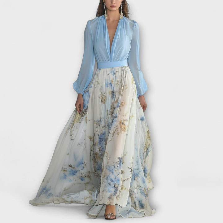 Calirah - Sparkling Floral Maxi Dress