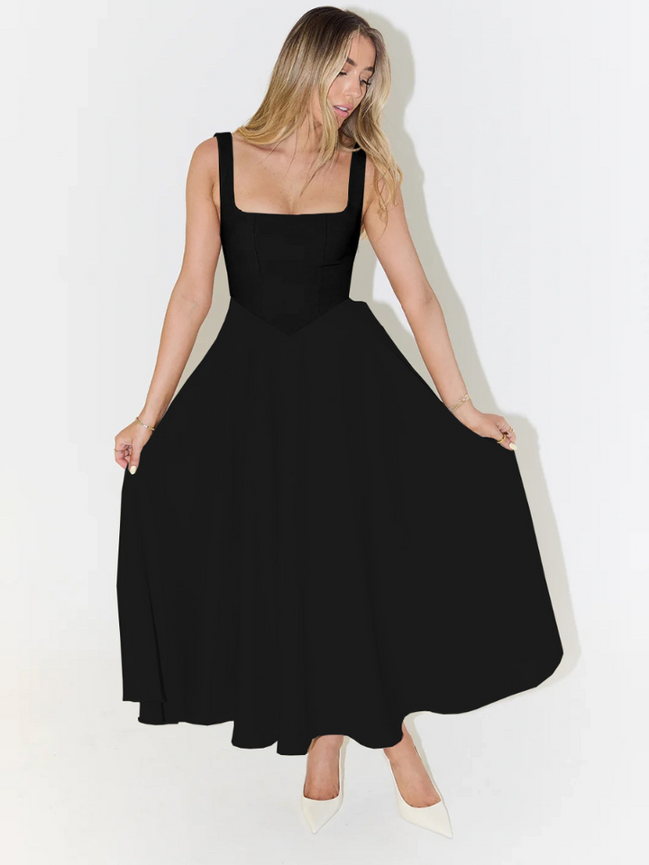 Jade - Anmutiges Midi-Kleid