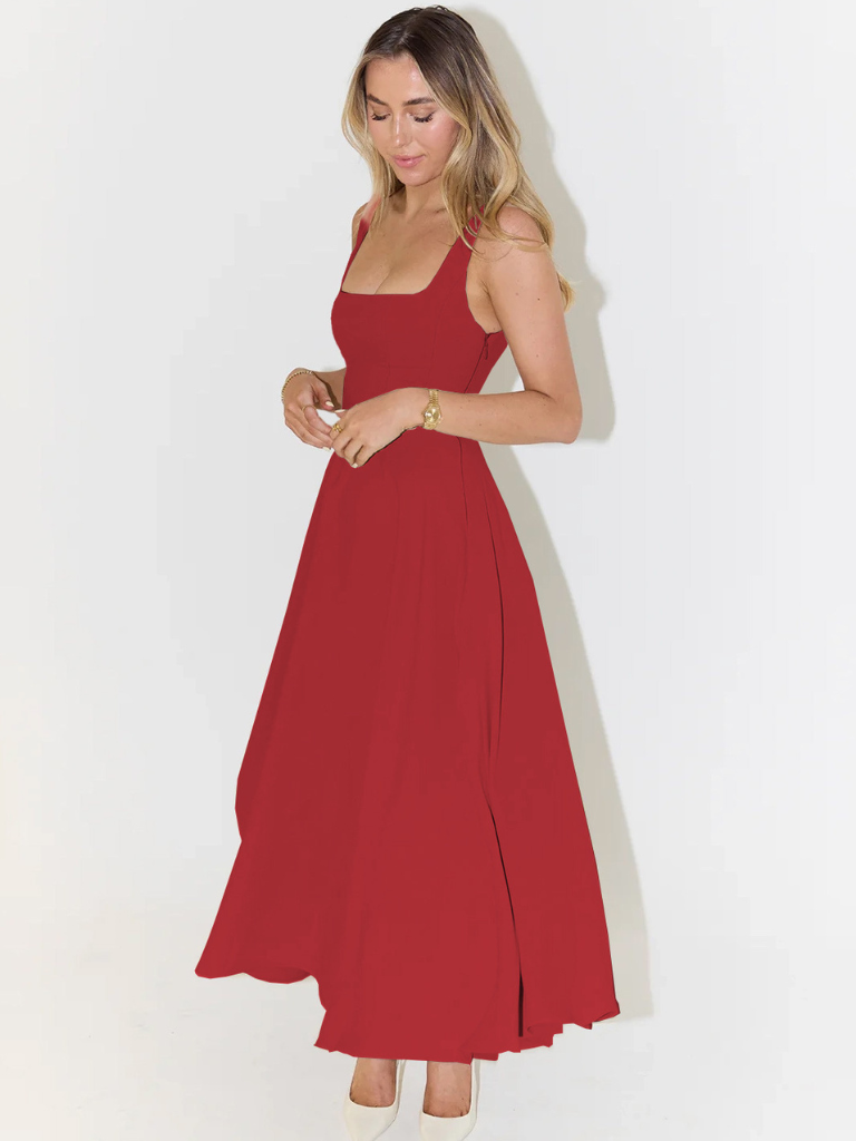 Jade - Anmutiges Midi-Kleid