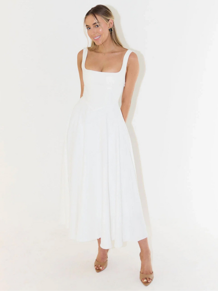 Jade - Anmutiges Midi-Kleid