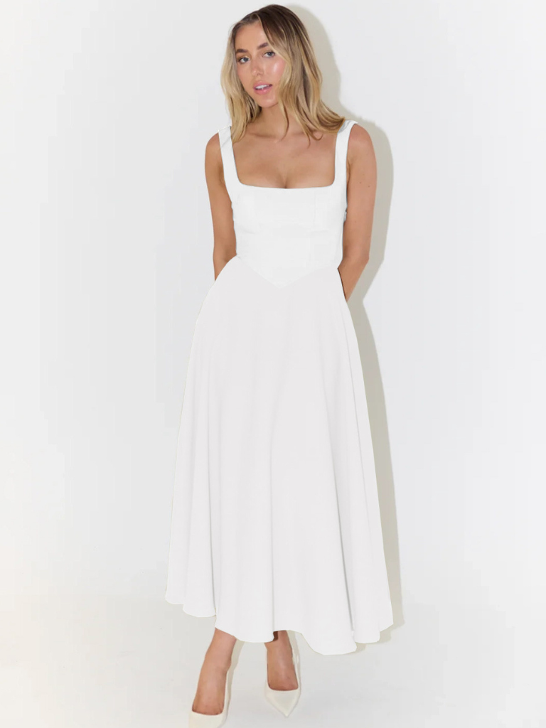 Jade - Anmutiges Midi-Kleid