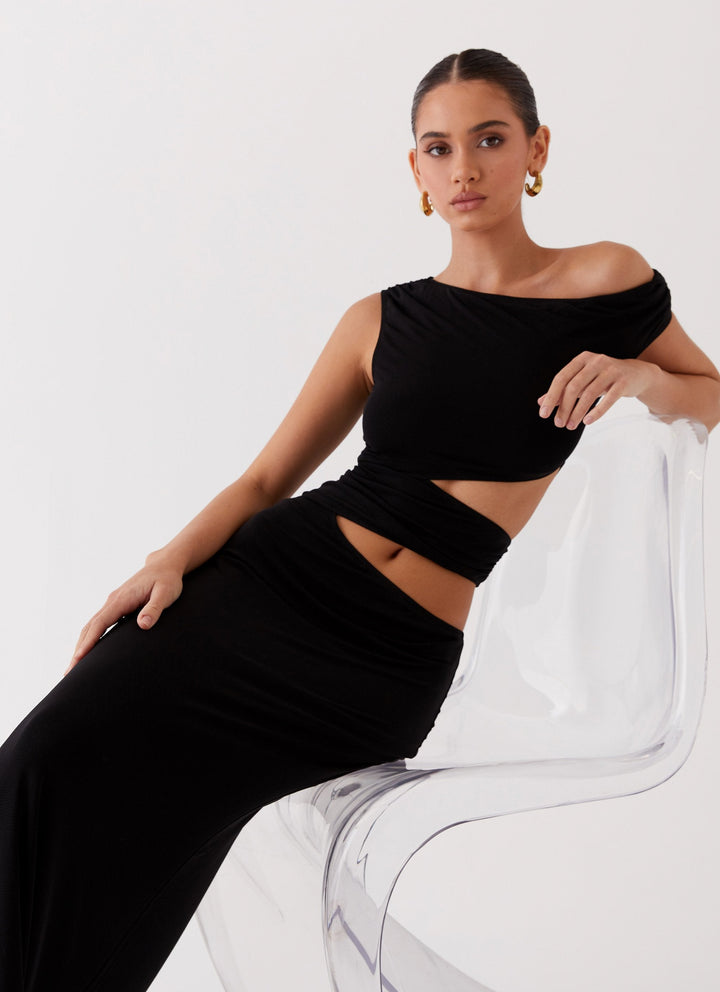 Matilda - Ruffled maxi dress