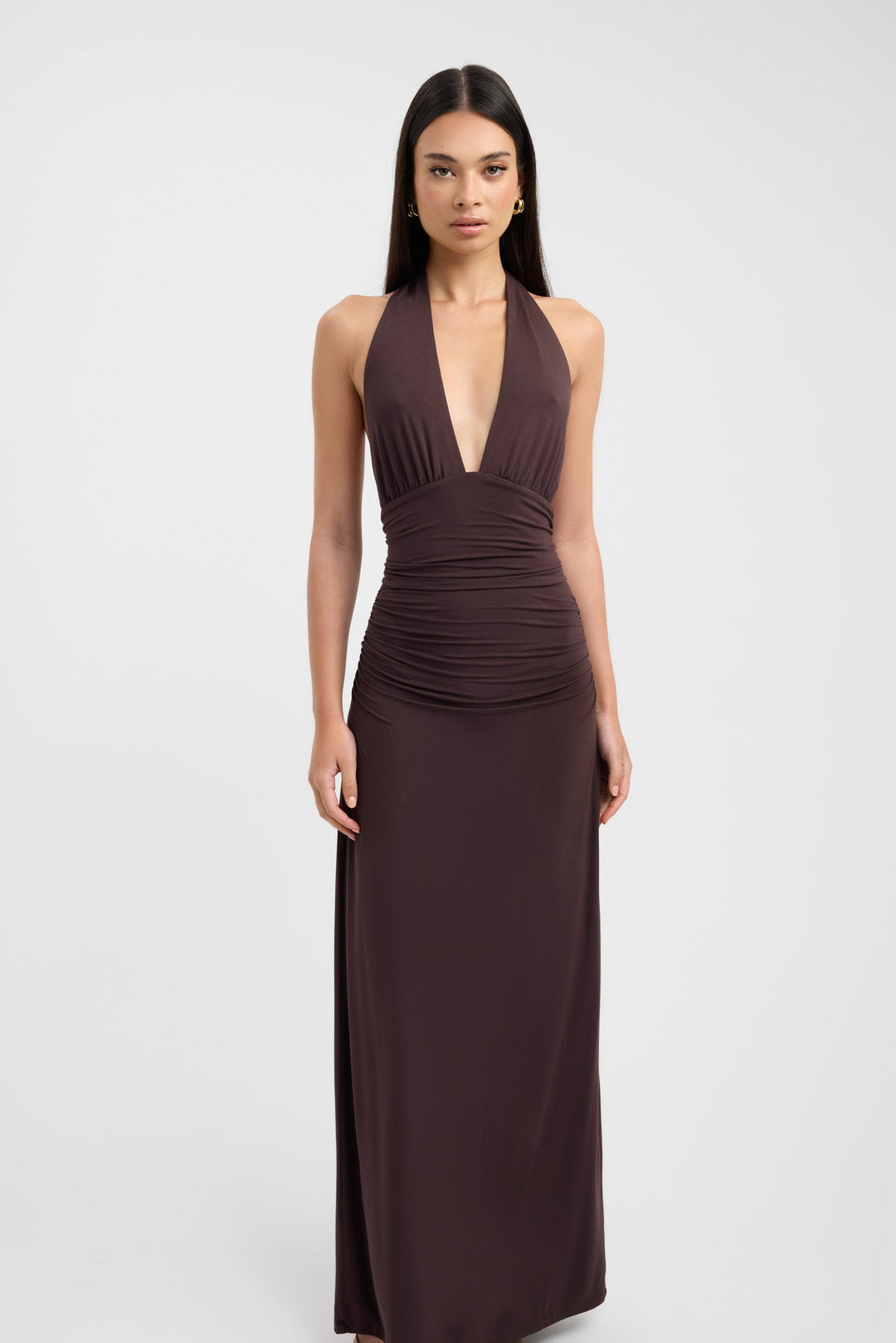 Eleanor - Elegant halter maxi dress