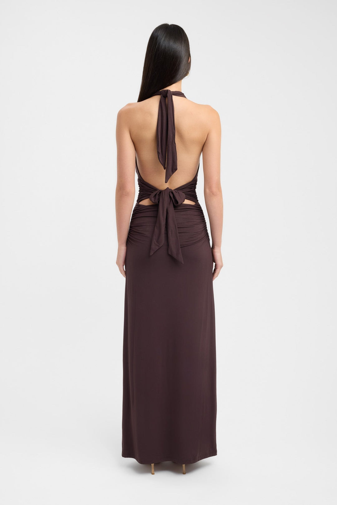 Eleanor - Elegant halter maxi dress