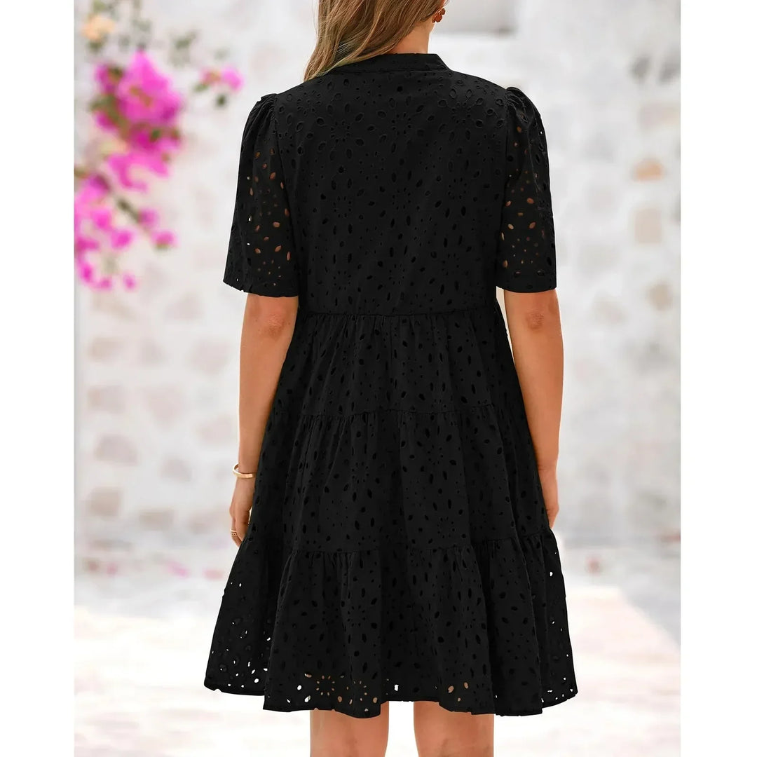 Leona – Elegant Midi Dress
