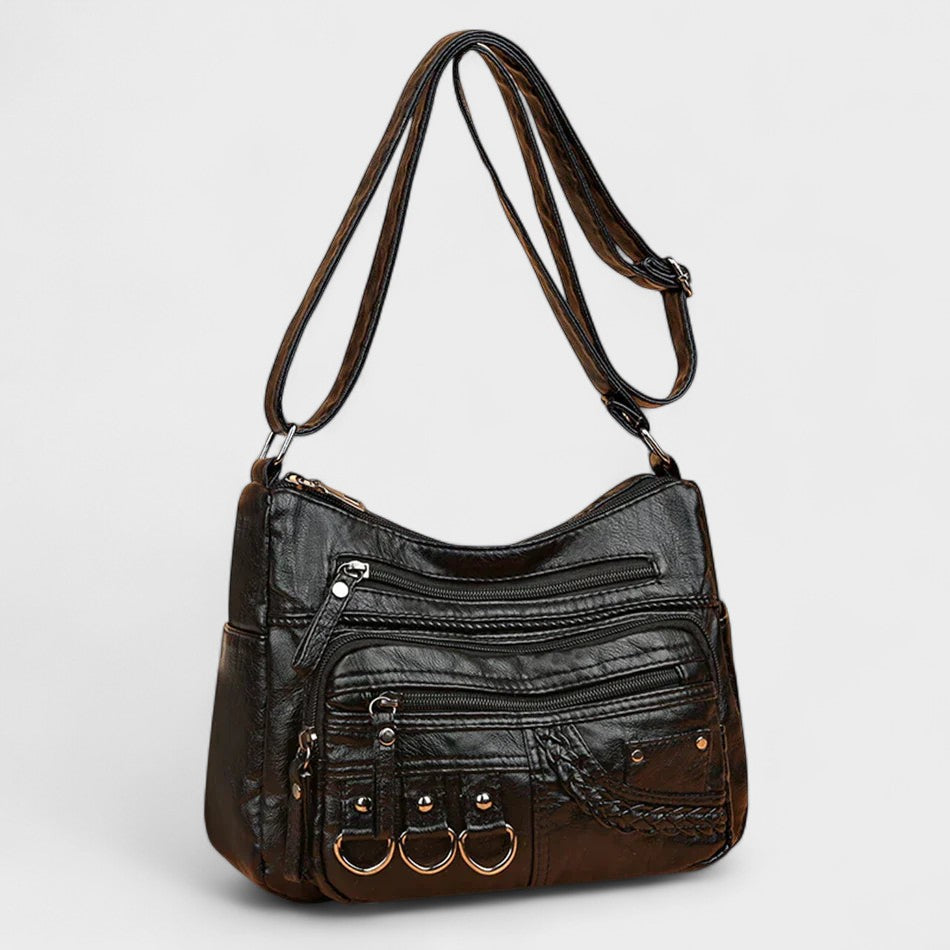 Mariselle - Vintage Inspired Multi-Layer Crossbody Bag