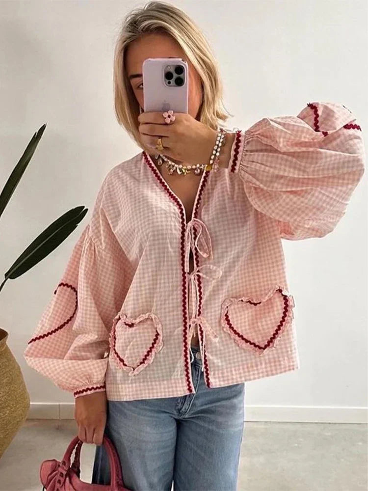 Nalani - Heart Blouse