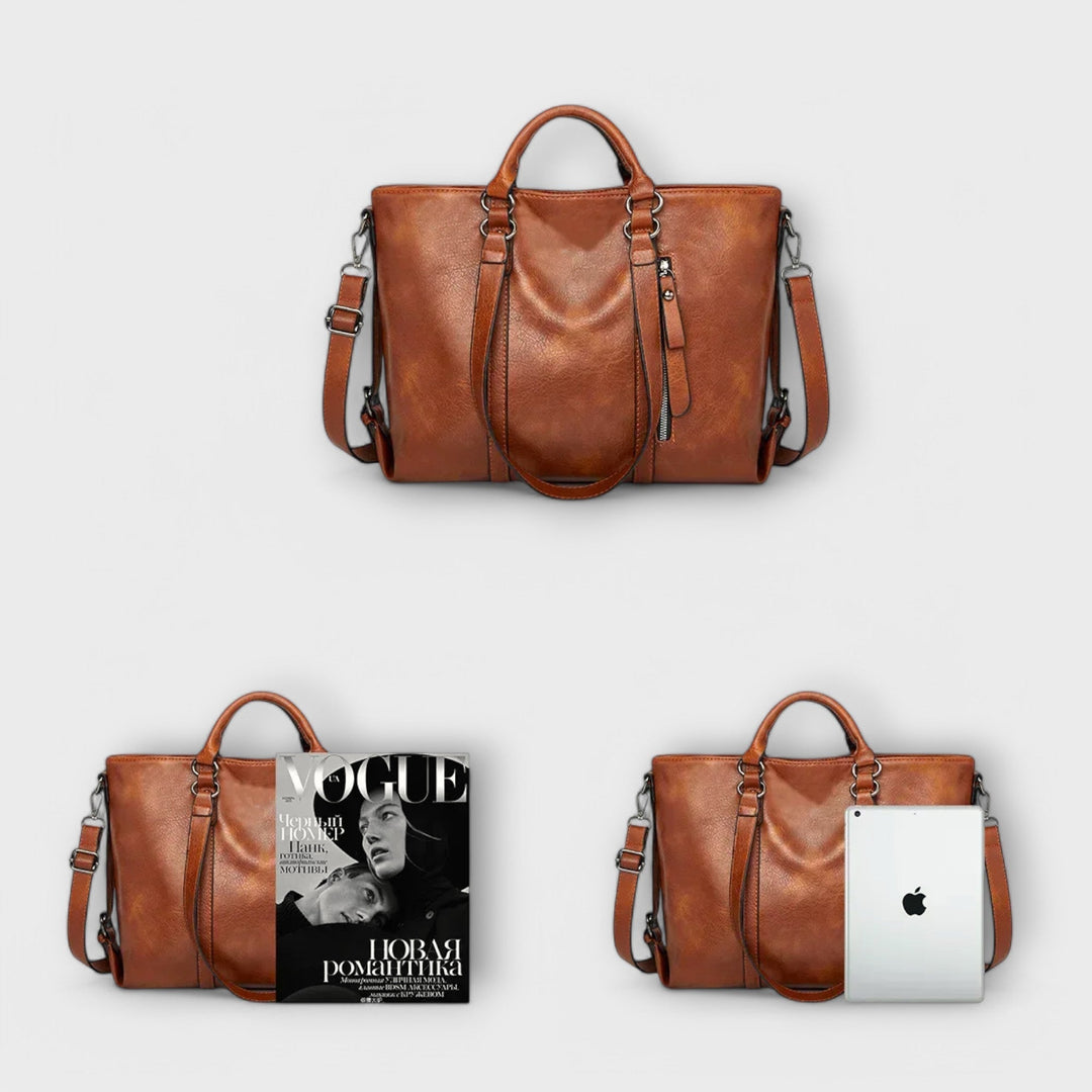 Enyssa - Large Leather Bag