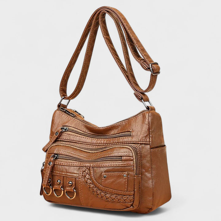 Mariselle - Vintage Inspired Multi-Layer Crossbody Bag