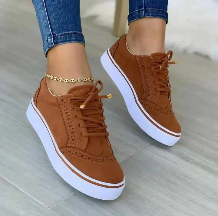 Harper - Suede Lace-Up Sneakers