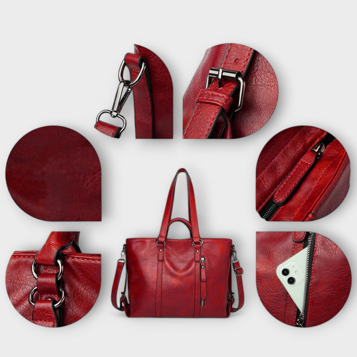 Enyssa - Large Leather Bag