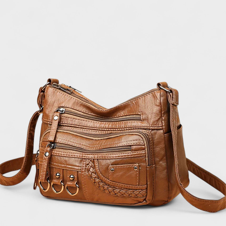 Mariselle - Vintage Inspired Multi-Layer Crossbody Bag