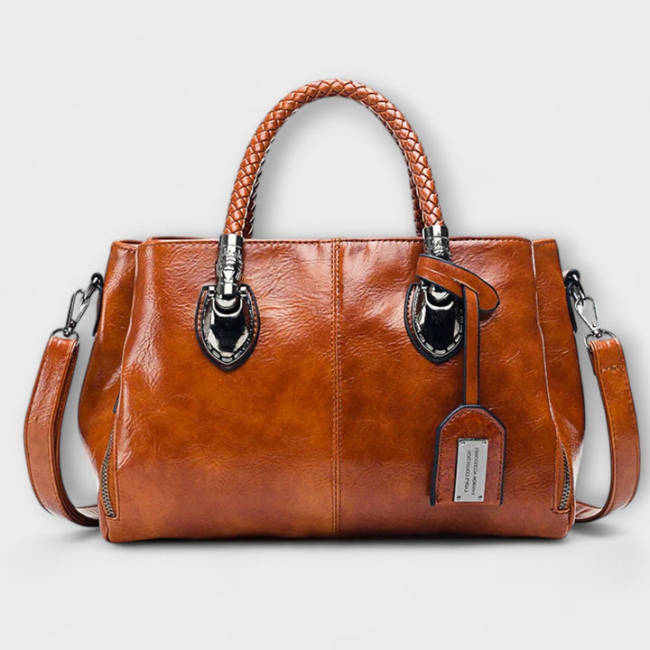 Orlisse - Elegant Leather Duffel Bag