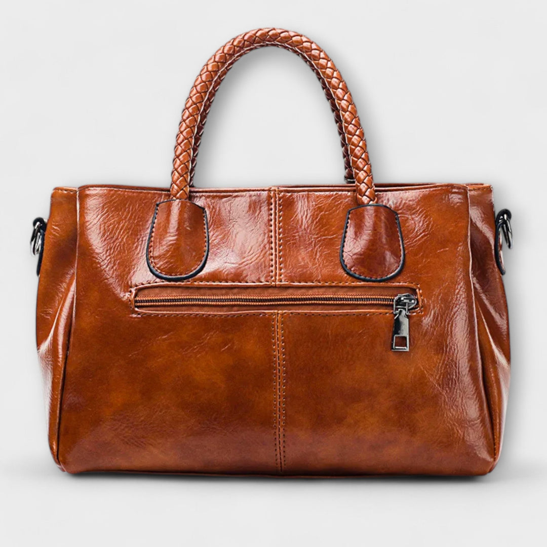 Orlisse - Elegant Leather Duffel Bag