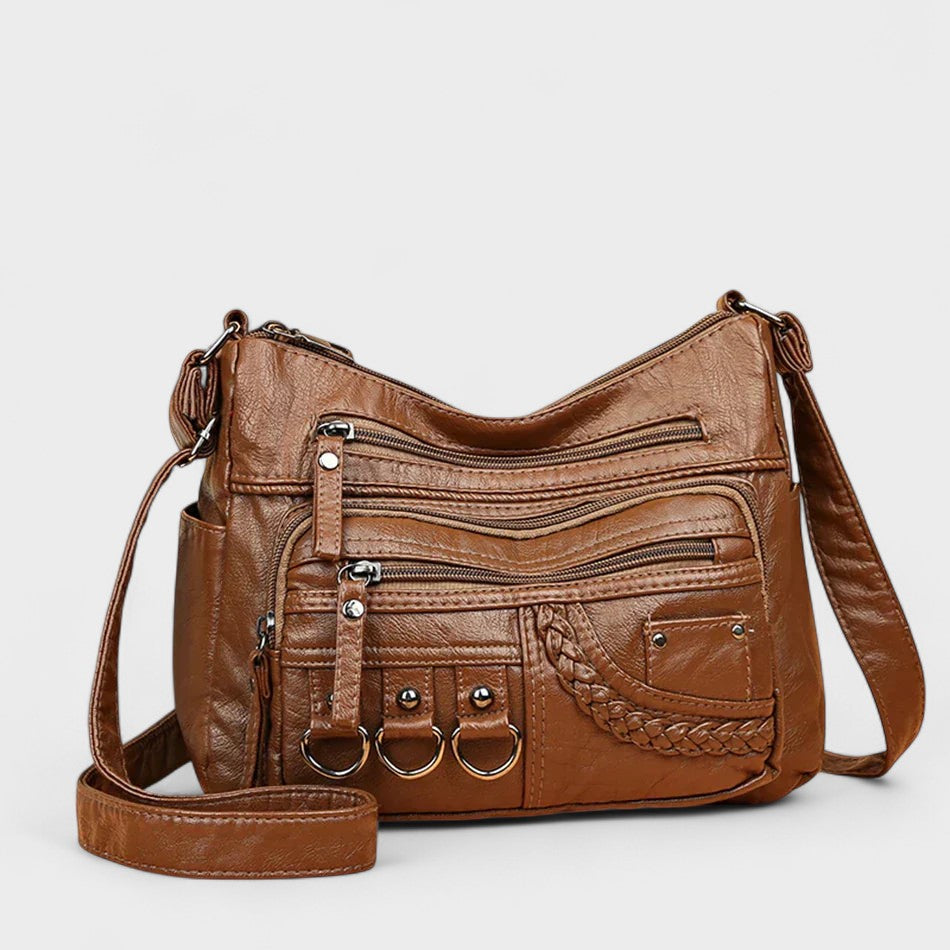 Mariselle - Vintage Inspired Multi-Layer Crossbody Bag