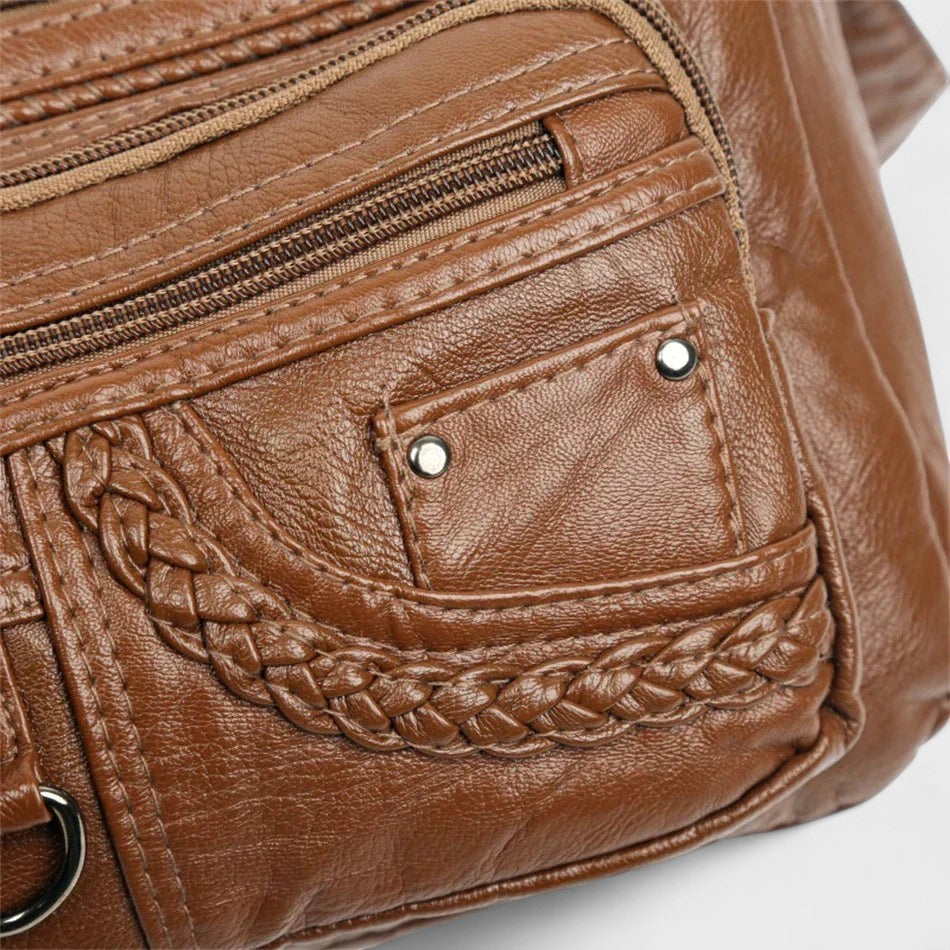 Mariselle - Vintage Inspired Multi-Layer Crossbody Bag