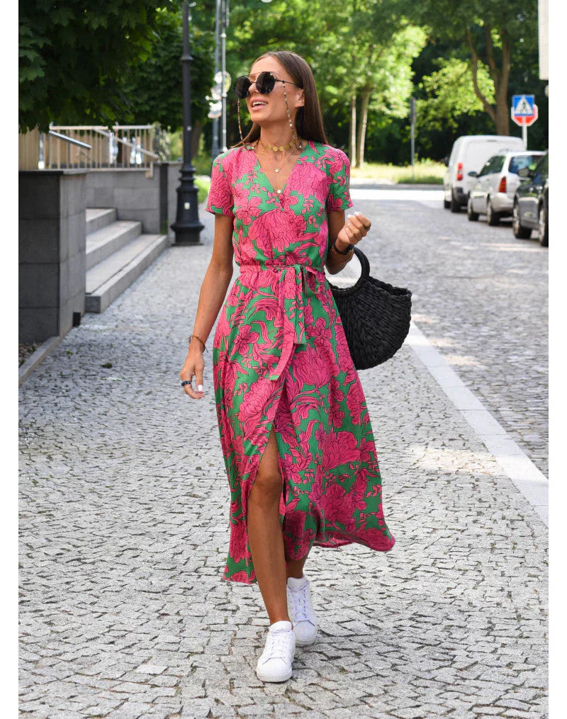 Kaelira – Wrap Midi Dress