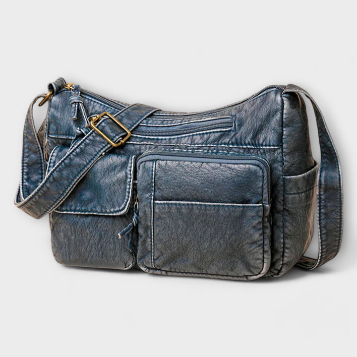 Olivienne - Old School Leather Bag