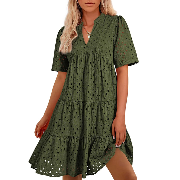 Leona – Elegant Midi Dress