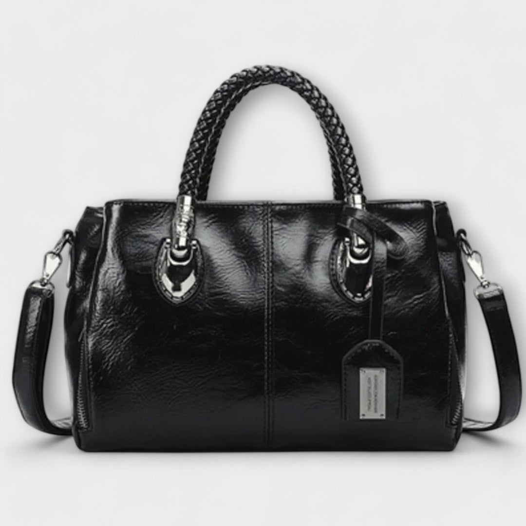 Orlisse - Elegant Leather Duffel Bag