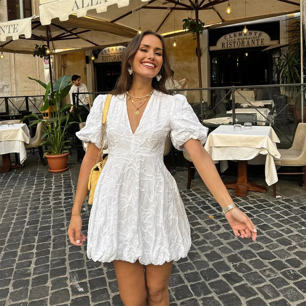 Mckenna - Chic Embroidered Dress