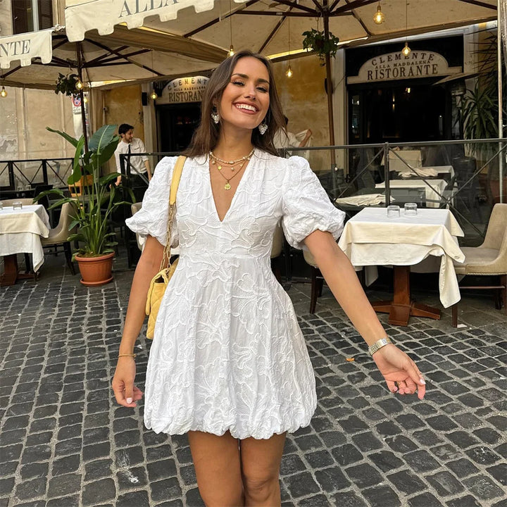 Mckenna - Chic Embroidered Dress