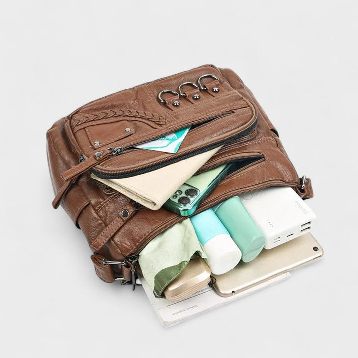 Mariselle - Vintage Inspired Multi-Layer Crossbody Bag
