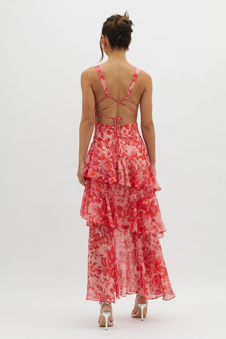 Zaylee - Bloom Shift Midi Dress