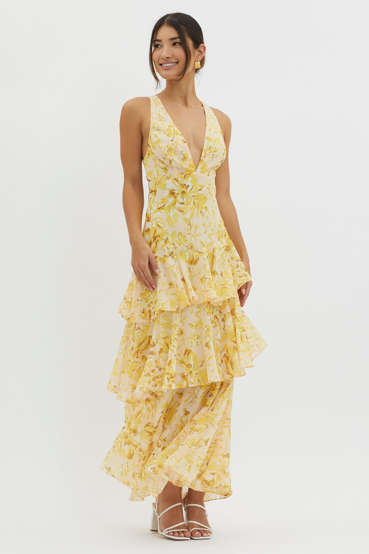 Zaylee - Bloom Shift Midi Dress