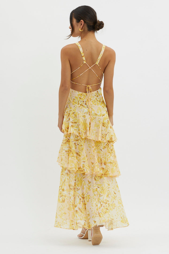 Zaylee - Bloom Shift Midi Dress