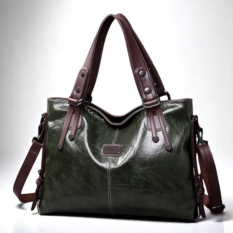 Rielle - Refined Soft Leather Tote Bag