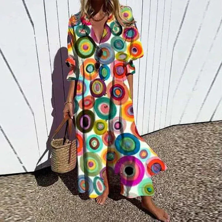 Adira – Boho Maxi Dress