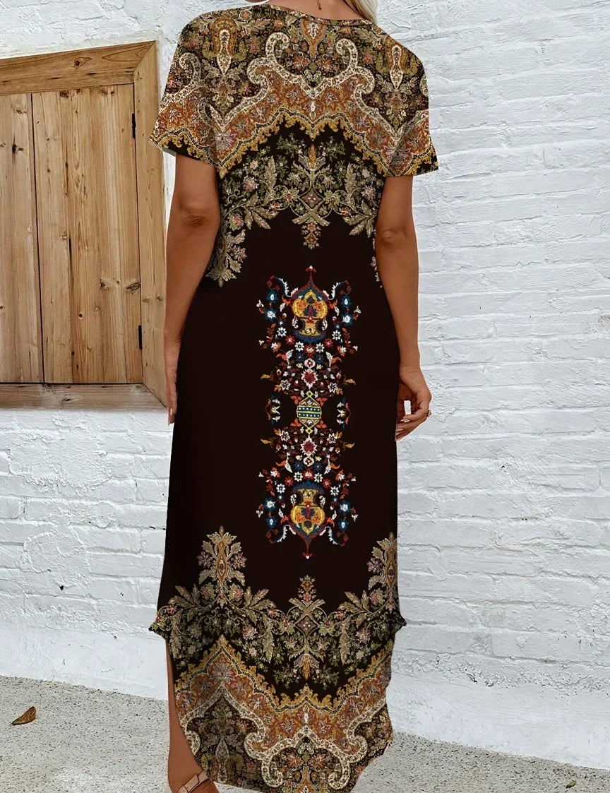 Liorah - Elegant casual dress with a loose cut