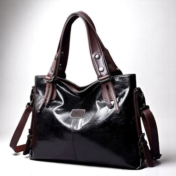 Rielle - Refined Soft Leather Tote Bag