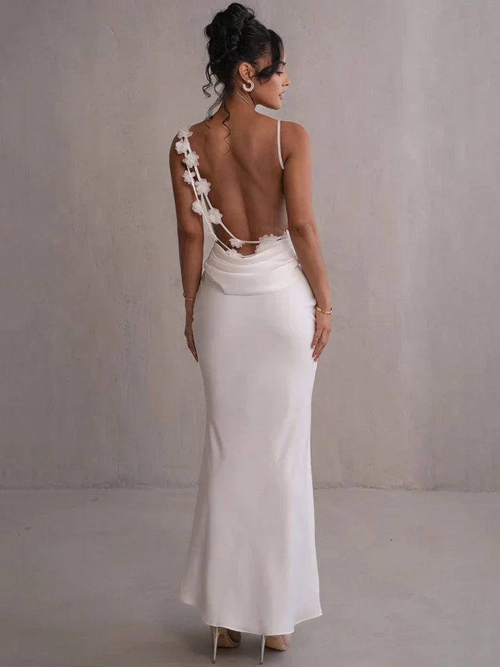 Hannelora - Sleeveless Backless Maxi Dress