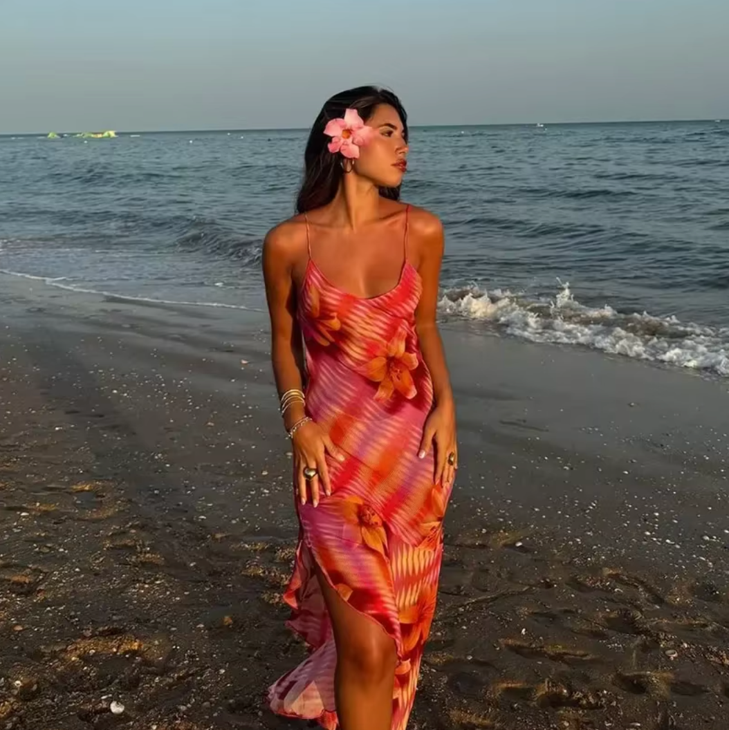 Dakota - Vibrant Tropical Dress